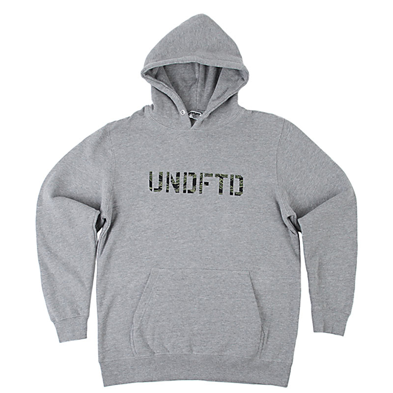 Undftd Толстовка Undftd Camo Stencil Hood (5920451-grey heat)  - цена, описание, фото 1